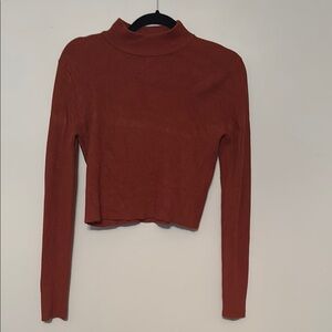 Simons Rusty Colour Sweater Long Sleeve